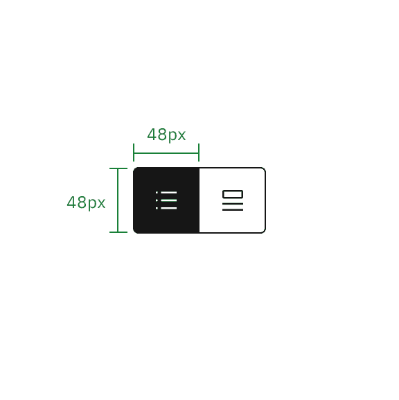 Do keep a fixed width container so the height always equals the width.